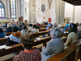 Familiengottesdienst zum Erntedankfest (Foto: Karl-Franz Thiede)